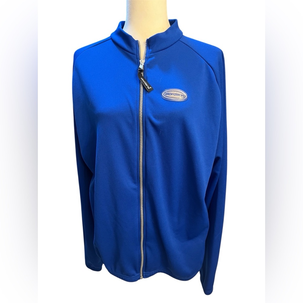 Diadora Blue Athletic Cycling Jacket